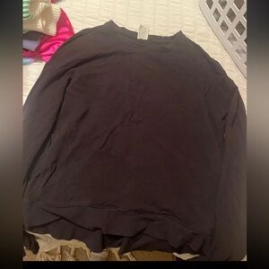 Black target sweatshirt